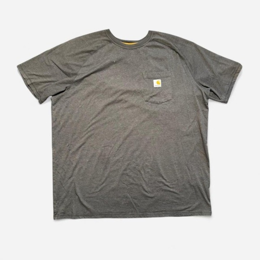 Carhartt Grey Pocket T-Shirt Men's Size 2XL‎ Tall